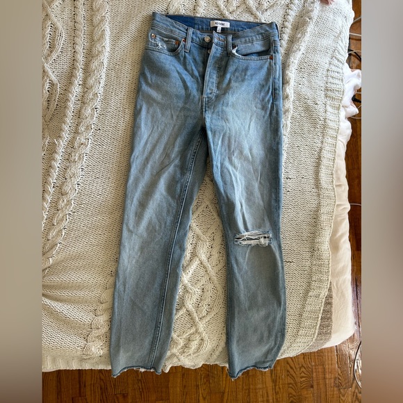 Re/Done 90s High-Rise Ankle Crop - Picture 2 of 4